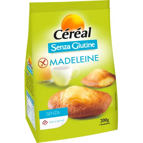 cereal Madeleine Senza Glutine 200g – immagine 1