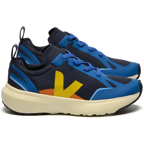 Veja Baskets Lacets Elastiqués Canary Bleu 22 – image 1