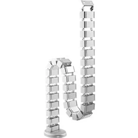 DIGITUS Kabelmanagement Kabelschlange, Farbe: silber – Bild 1
