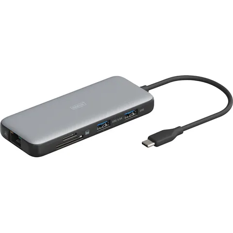 DIGITUS DIGI DA-70915 - Docking station/port replicator, USB-C – image 1
