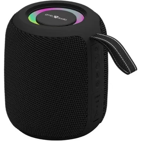 GMB-Audio Bluetooth Speaker LED Zwart Draadloos – afbeelding 1