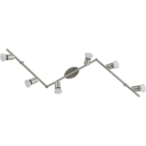 EGLO Buzz - Plafondspots - 6 Lichts - LED - Nikkel-Mat – afbeelding 1