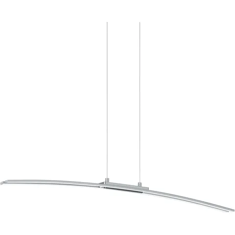 EGLO Lasana - Hanglamp - 1 Lichts - Chroom - Wit – 951474 – afbeelding 1
