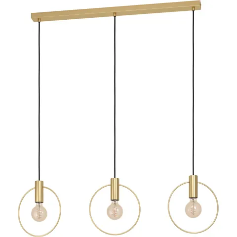 EGLO Manizales Hanglamp - E27 - 101 cm - Koper – afbeelding 1
