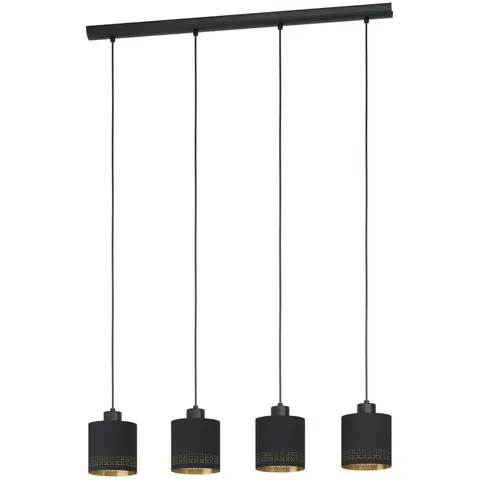 EGLO Esteperra - Hanglamp - E27 - 94 cm - Zwart – afbeelding 1