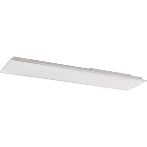 EGLO Deckenleuchte "HERRORA-Z Deckenlampe weiß, Tuneable White, ZigBee 3.0, Panel, Timer", weiß, H: 4cm, 1 Stk., Leuchten, App / Sprachsteuerung Alexa, 120 x – Bild 1