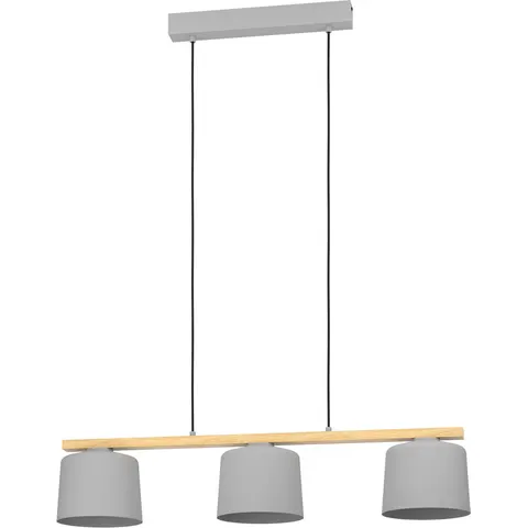 EGLO Mariel Hanglamp - E27 - 91 cm - Bruin – afbeelding 1