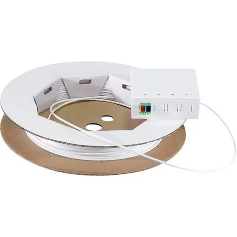 LogiLink Professional FFTH aansluitset, LC/APC koppeling, wit – afbeelding 1