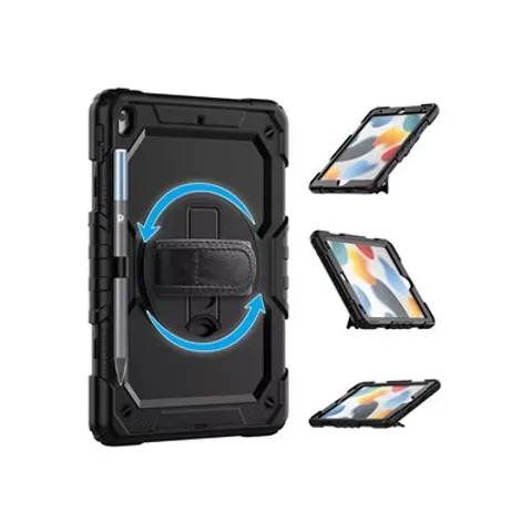 DEQSTER 40-2000079 tablet case 33 cm (13") Folio Black – image 1