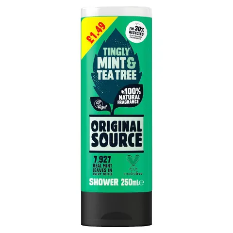 Original Source Tingly Mint & Tea Tree Douchegel - 250 ml – afbeelding 1