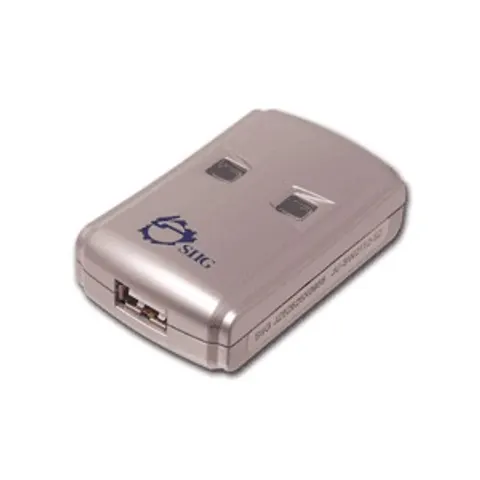 Siig USB 2.0 Switch 2-to-1 interface cards/adapter – image 1
