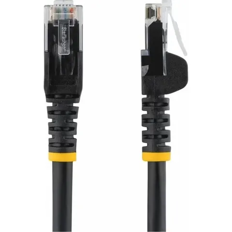 StarTech.com 1,5m CAT6-Kabel - Patchkabel - schwarz - snagless - Patch-Kabel - RJ-45 (M) – Bild 1