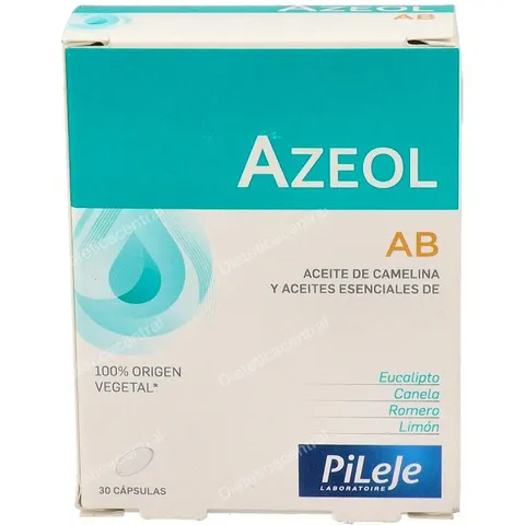 Pileje Azeol AB with Essential Oils 30 Capsules – image 1