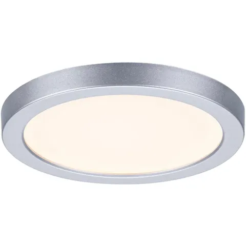 Paulmann Areo LED panel 3,000K round chrome 11.8cm – image 1