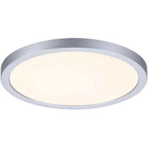 Paulmann Areo LED panel 3,000K round chrome 17.5cm – image 1