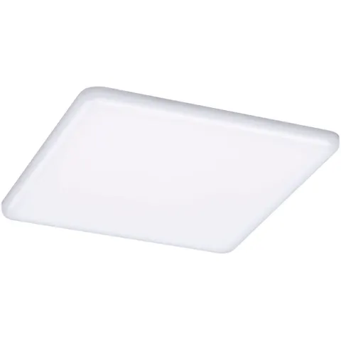 Paulmann Veluna 830 LED panel, angular, 3-step dimmable, 19 cm – white – image 1