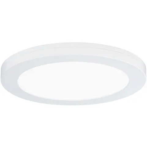 Paulmann Cover LED recessed panel, sensor 22.5 cm – white – image 1