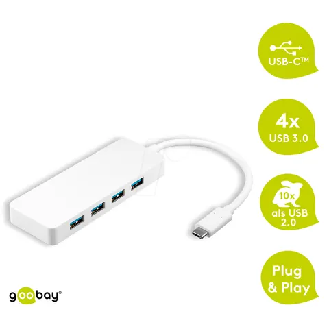 GOOBAY 66274 - USB-C multiport adapter hub – image 1