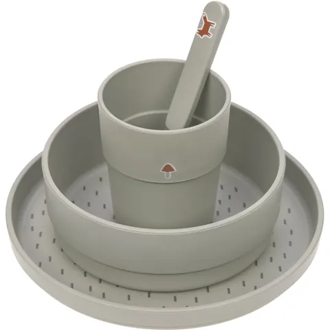 Lässig serviesset PP/Cellulose - Little Forest Fox – afbeelding 1
