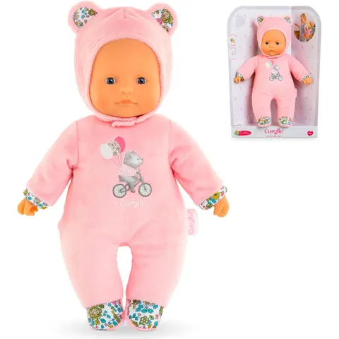 Poupée Pti'Cœur Ours Rose Corolle – image 1