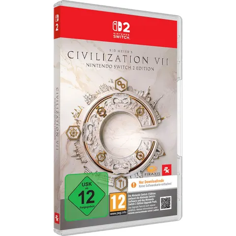 2K Spielesoftware "Civilization VII", transparent (weiß, neutral), Nintendo Switch, Spielesoftware – Bild 1