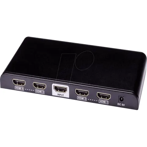 TECHLY IDA HDMI-4K4 - HDMI Splitter 4K,3D, 4 Port – image 1