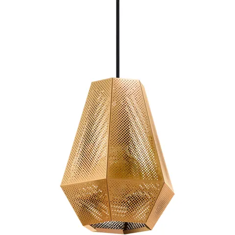 EGLO Chiavica 1 Hanglamp - E27 - Staal - Goud – 432263 – afbeelding 1