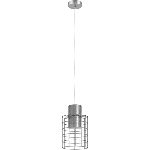 EGLO Milligan Hanglamp - E27 - Ø 20 cm - Grijs – afbeelding 1