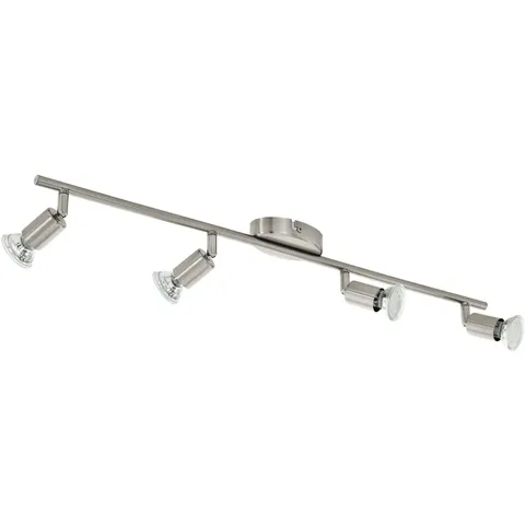 EGLO Buzz - Plafondspots - 4 Lichts - LED - Nikkel-Mat – afbeelding 1