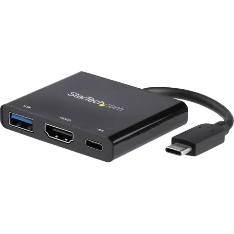 StarTech.com USB-C Multiport Adapter with HDMI - USB 3.0 Port - 60W PD – image 1