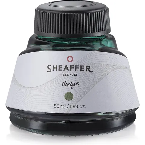 Sheaffer inktpotje - inhoud 50ml - groen – afbeelding 1