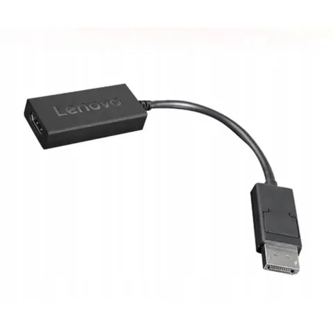 Lenovo DP to HDMI2.0b Cable Adapter – Schwarz – Bild 1