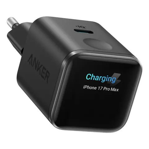 Anker Nano 45W Smart Display Ladegerät, schwarz – Bild 1