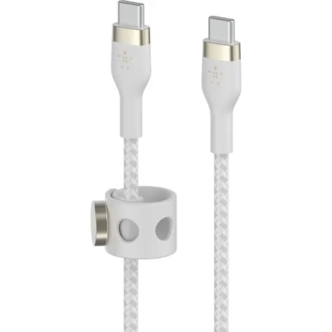Belkin BOOSTCHARGE PRO Flex USB cable USB 2.0 2 m USB C White – image 1