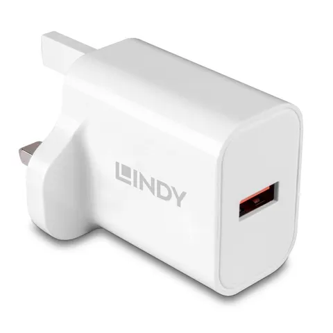 Lindy 18W USB Type A Charger – image 1