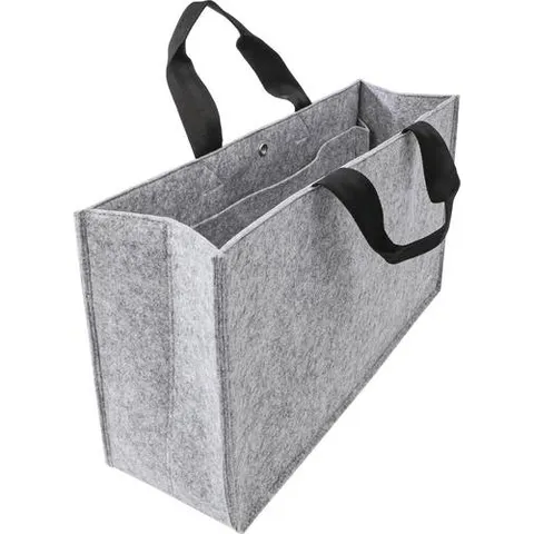 sigel Business-Filztasche Desk Sharing Bag Basic L, hellgrau – Bild 1