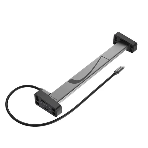 Hama 00200149 laptop dock/port replicator Docking Black Grey – image 1