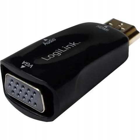 LogiLink HDMI - VGA Grafikadapter, schwarz – Bild 1