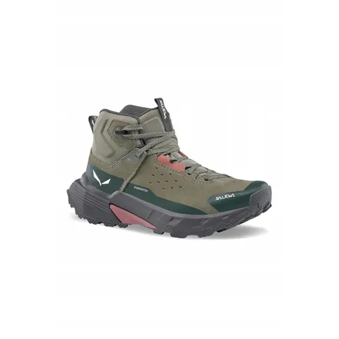 Damen-Wanderschuhe Salewa Pedroc Leather ID Ptx – Vert – 832045 – Bild 1
