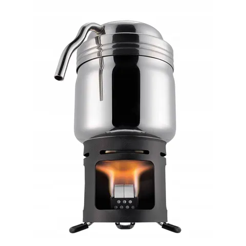 Cafetière en acier inoxydable – image 1