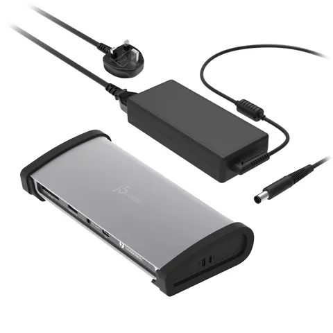 j5create JTD562-FN laptop dock/port replicator Wired Thunderbolt 4 Gre – image 1