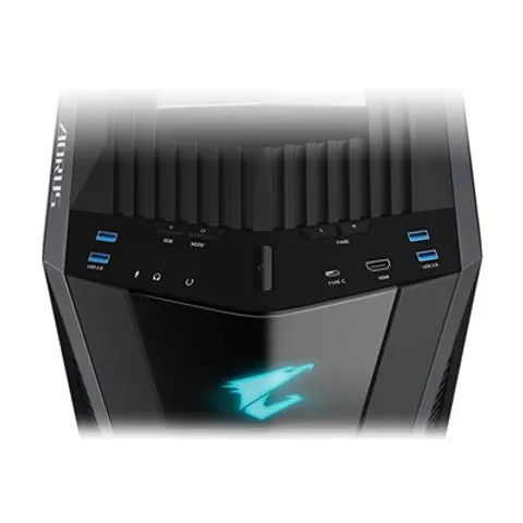GIGABYTE AORUS C700 Glass | PC-Gehäuse – Schwarz – Bild 1