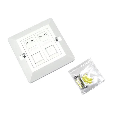 Cables Direct UT-8702 wall plate/switch cover White – image 1