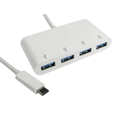 Cables Direct USB3C-HUB4BP interface hub USB 3.2 Gen 2 (3.1 Gen 2) Typ – image 1