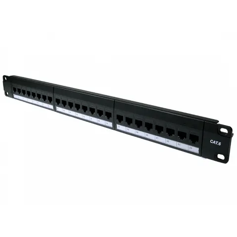 Cables Direct UT-899544THRU patch panel 1U – image 1