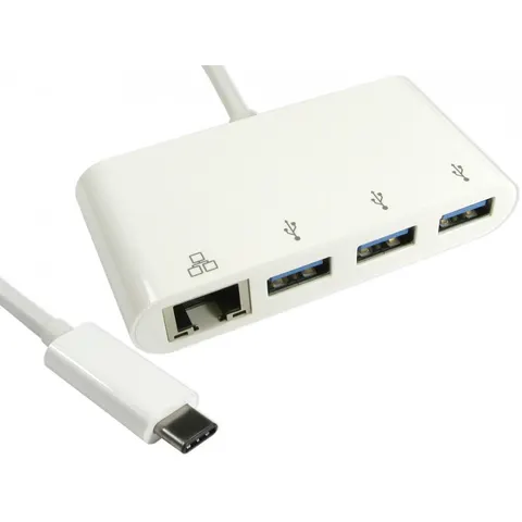 Cables Direct USB3C-ETHGHUBA laptop dock/port replicator USB 3.2 Gen 1 – image 1