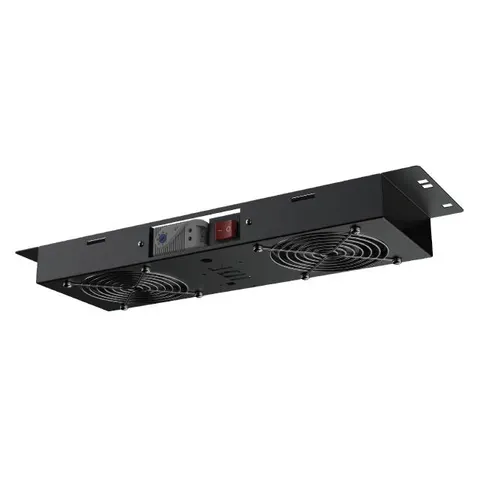 LOGON RAF115BL rack-toebehoren Ventilatiepaneel – afbeelding 1