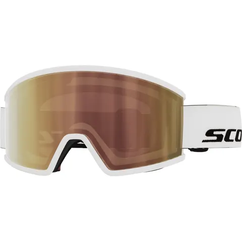 Scott Ambit Compact Light Sensitive Skibrille - White - AMP LS Cinnamon Chrome S1-3 – Bild 1