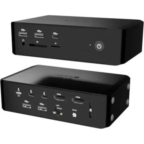 i-tec Thunderbolt5 Quattro Display Docking Station. 5x USB. 2.5 GLAN + – image 1