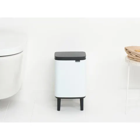 Brabantia Bo Mülleimer Hi, 4L - White Mülleimer – Bild 1